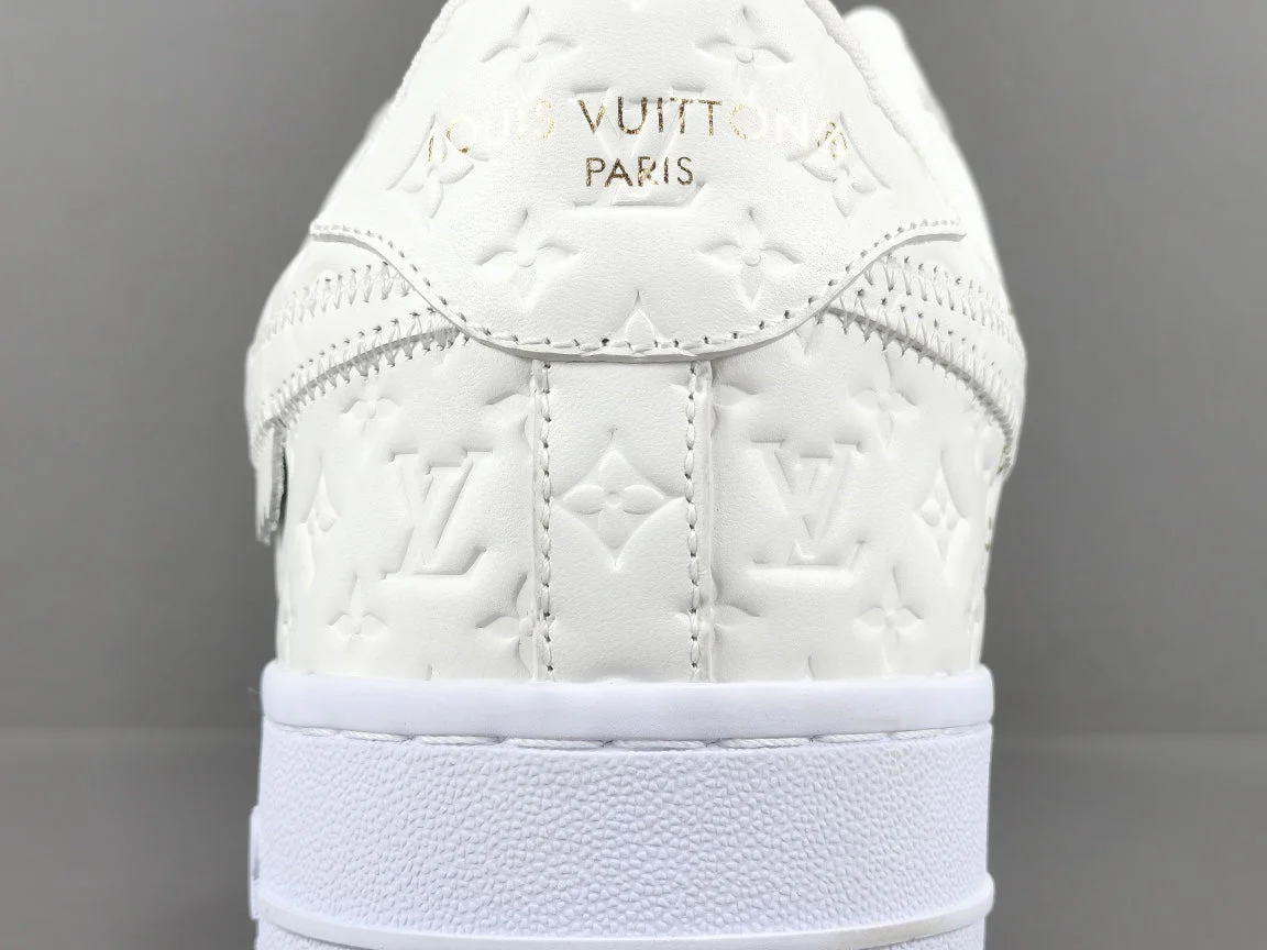 NIKE AIR FORCE 1 x LOUIS VUITTON WHITE - Soul Replicas