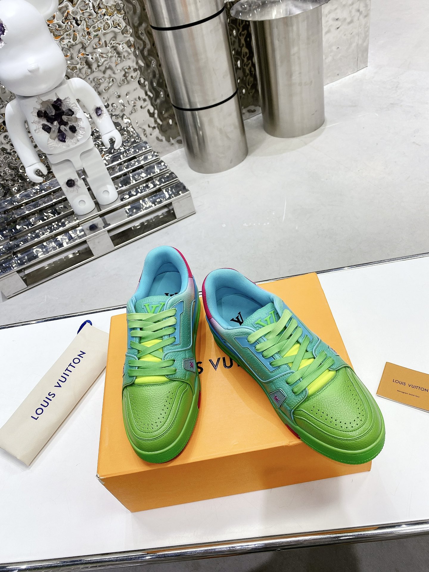 Louis Vuitton Women's LV Trainers Multicolor For Women LV - Soul Replicas