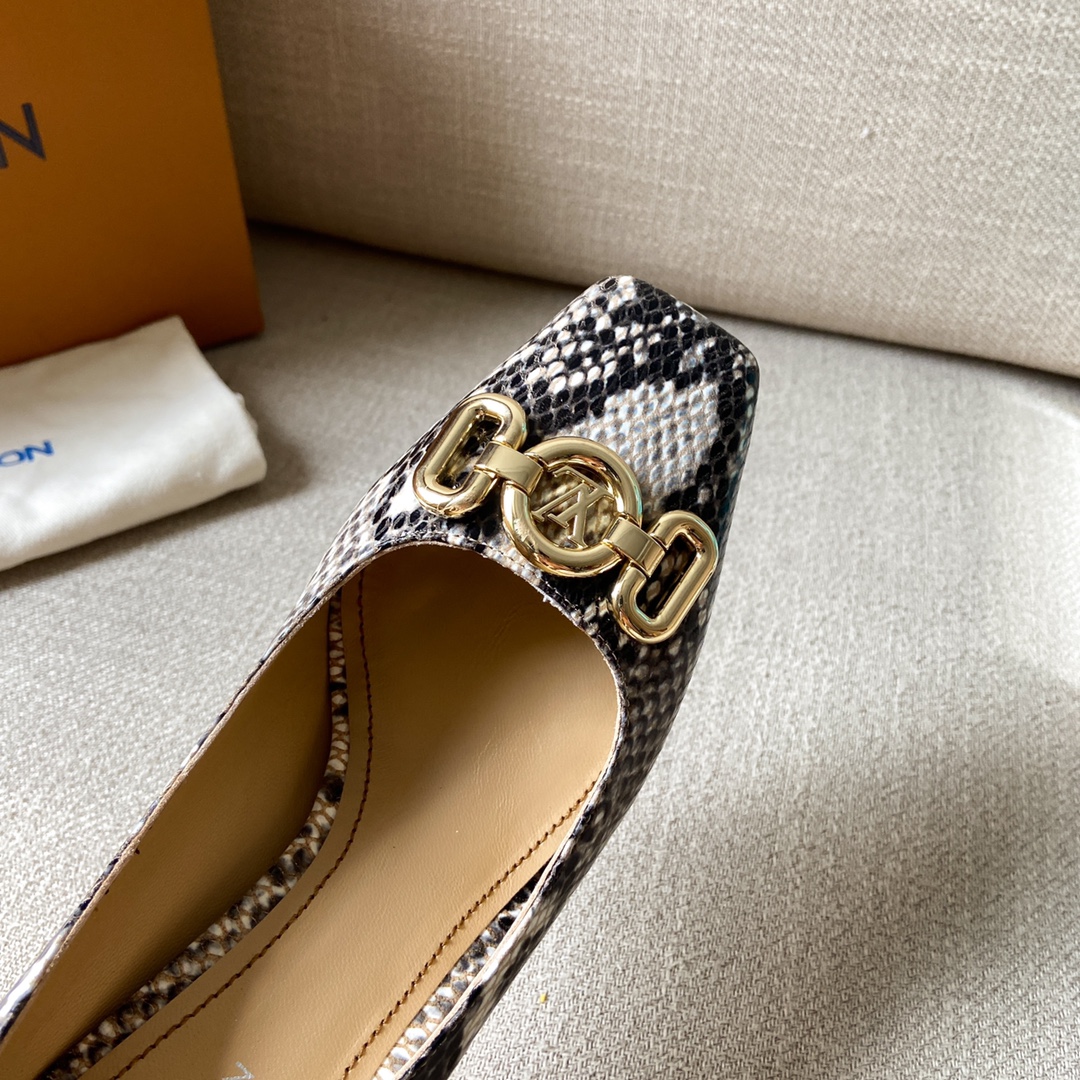 Louis Vuitton Women's Rotary Pump Grey For Women LV - Soul Replicas