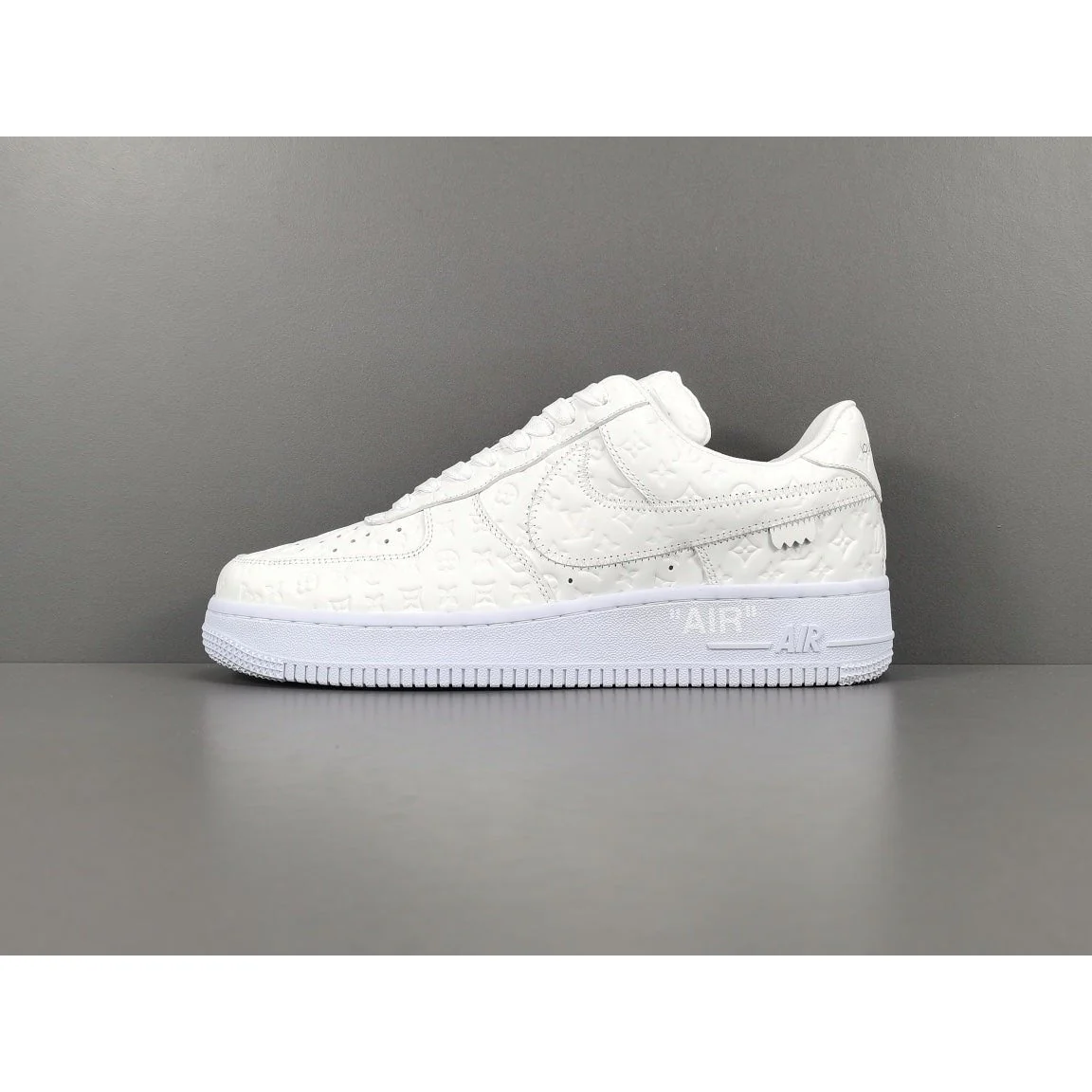 NIKE AIR FORCE 1 x LOUIS VUITTON WHITE - Soul Replicas