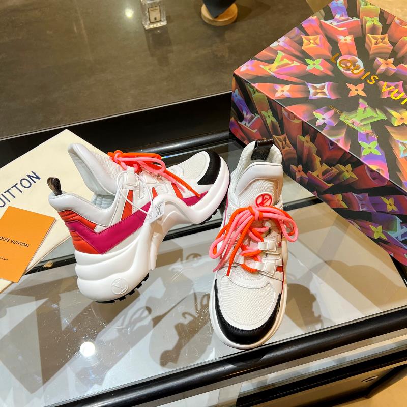 Louis Vuitton Women's LV Archlight Sneaker Red For Women LV - Soul Replicas