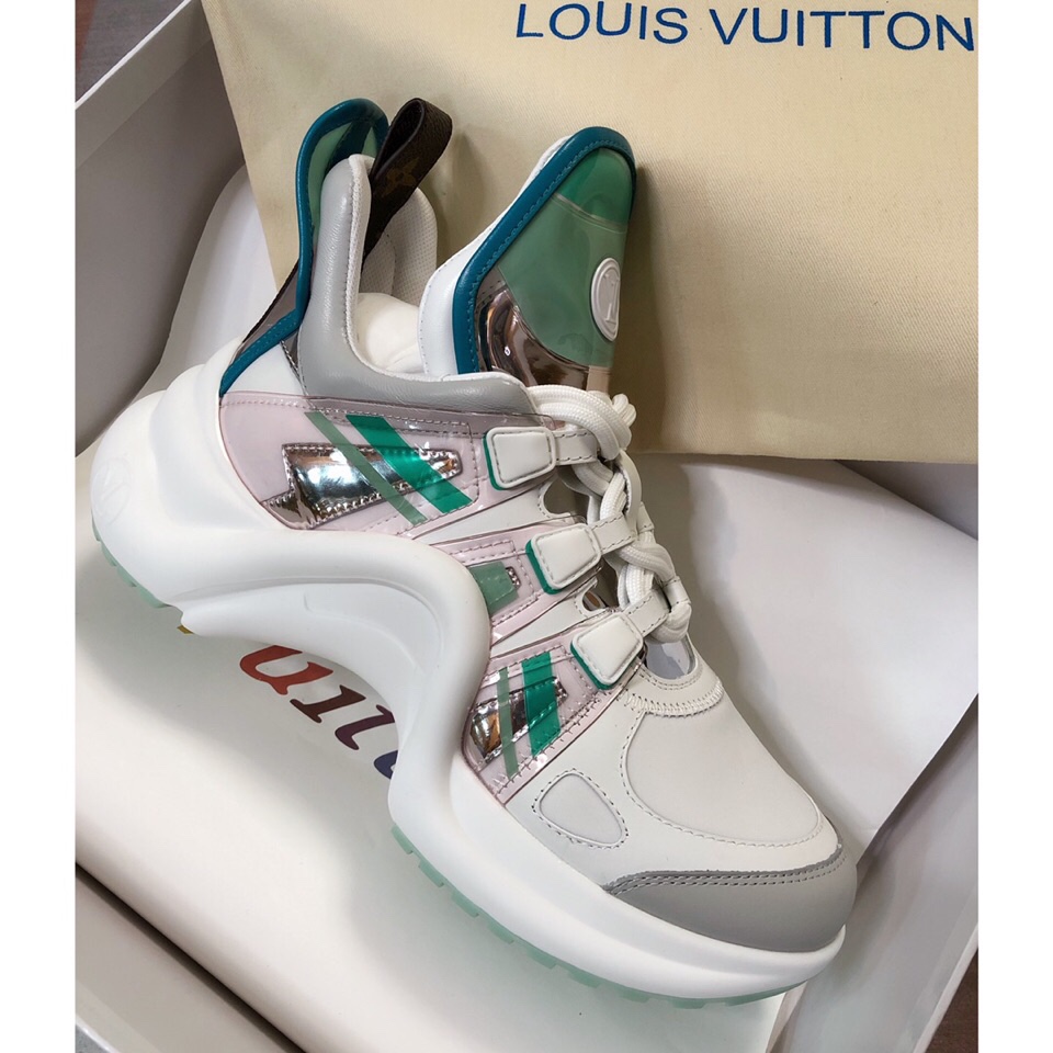 Louis Vuitton Women's LV Archlight Sneaker Green For Women LV - Soul Replicas