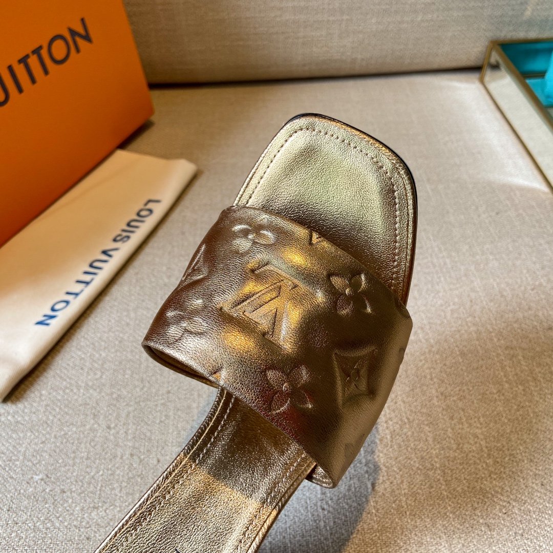 Louis Vuitton Women's Revival Mule Bronze For Women LV - Soul Replicas