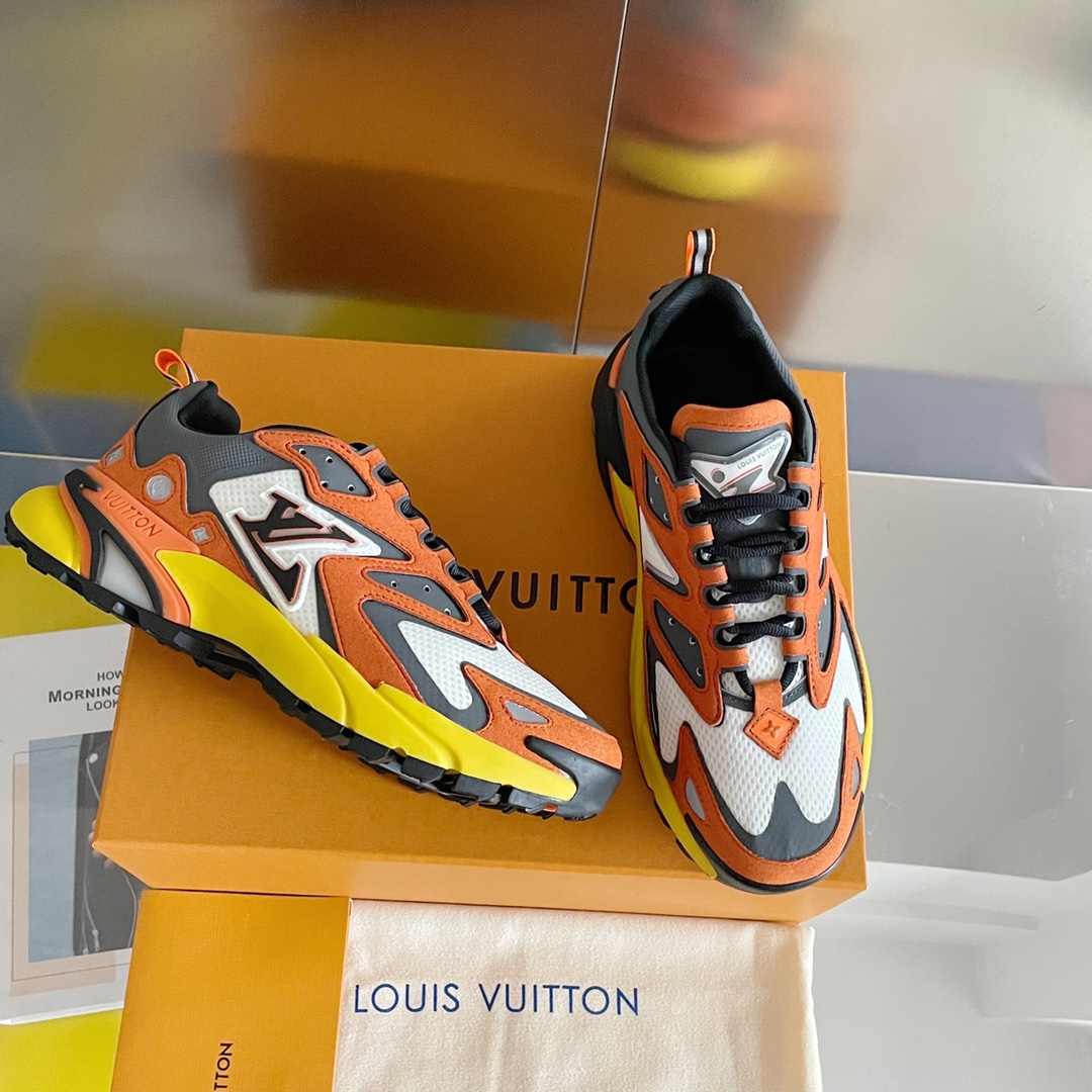 Louis Vuitton Women's LV Runner Tatic Sneaker Orange For Women LV - Soul Replicas