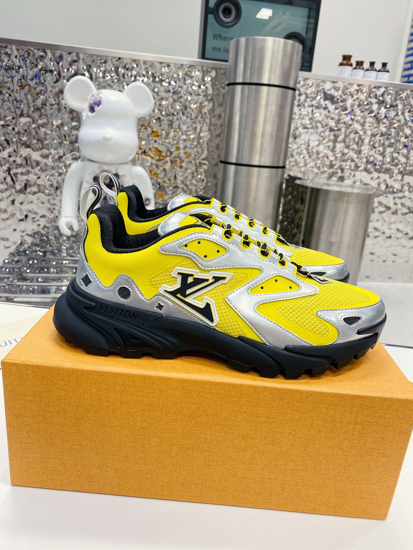 Louis Vuitton Women's LV Runner Tatic Sneaker Yellow For Women LV - Soul Replicas