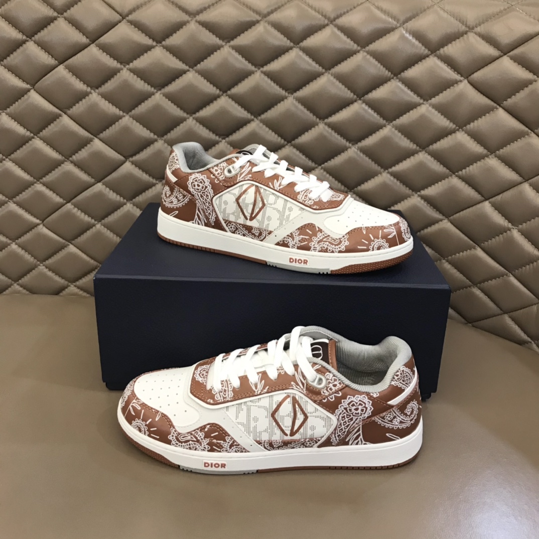 Christian Dior B27 Low-Top Sneaker Green/Black For Men CD - Soul Replicas