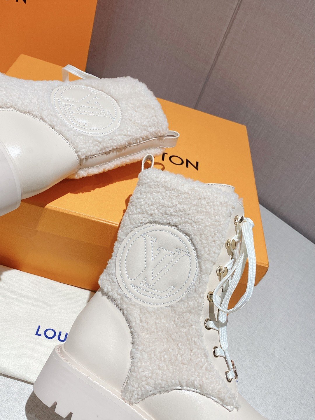 Louis Vuitton Women's LV Territory Flat Ranger White For Women LV - Soul Replicas