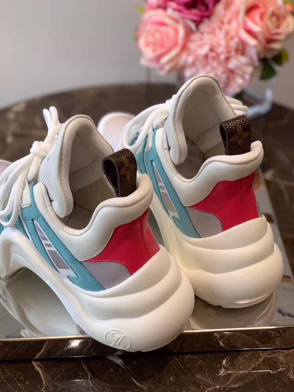 Louis Vuitton LV Archlight Technical Fabrics Light Blue For Women LV 1A7QA8 - Soul Replicas