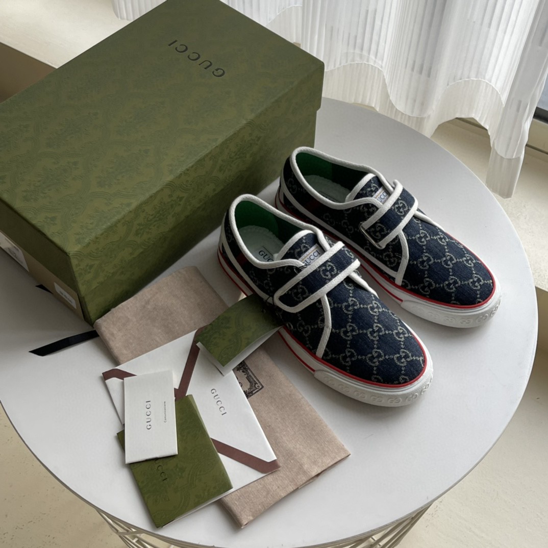 Gucci Women's Tennis 1977 Sneaker Blue For Women ‎692918 - Soul Replicas