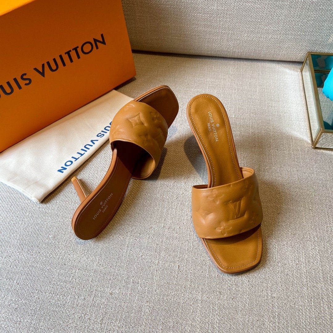 Louis Vuitton Women's Revival Mule Brown For Women LV - Soul Replicas