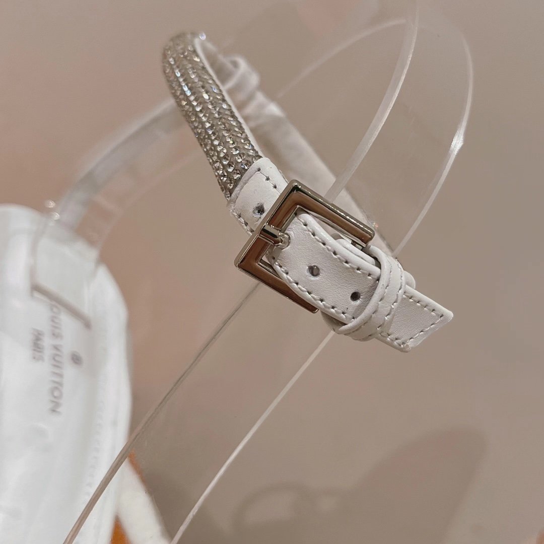 Louis Vuitton Women's Appeal Sandal White For Women LV - Soul Replicas