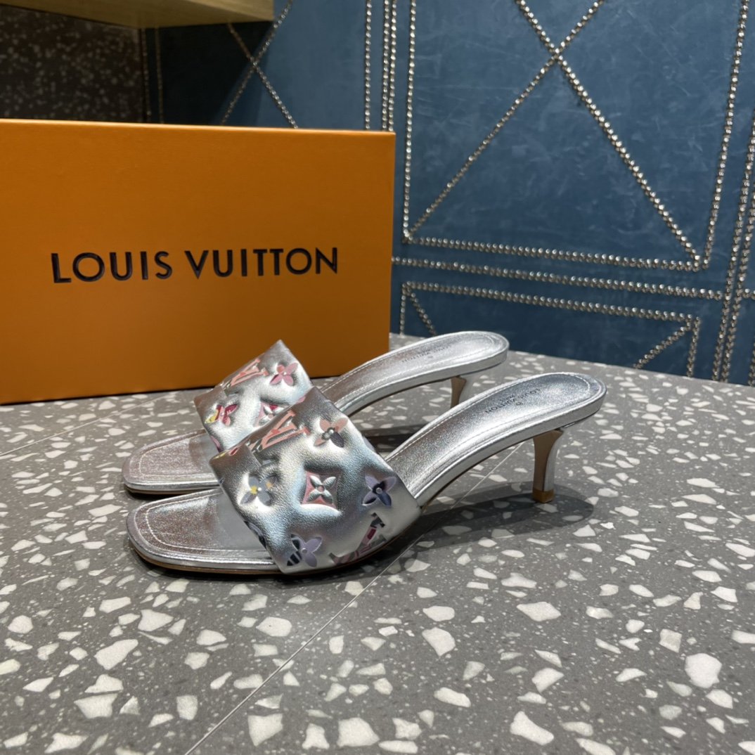 Louis Vuitton Women's Revival Mule Sliver For Women LV 1AAOUB - Soul Replicas