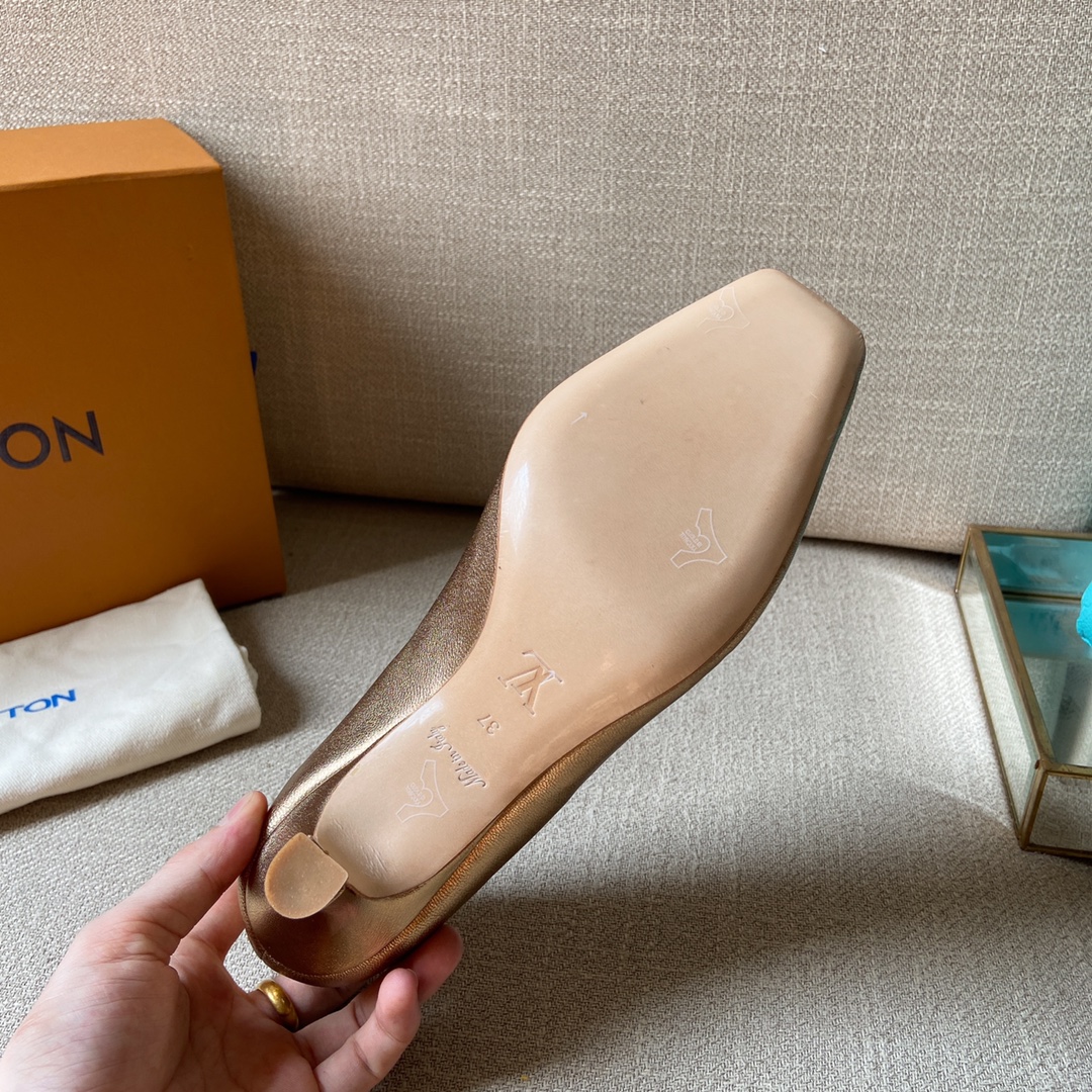 Louis Vuitton Women's Rotary Pump Brown For Women LV - Soul Replicas