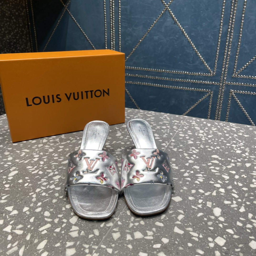 Louis Vuitton Women's Revival Mule Sliver For Women LV 1AAOUB - Soul Replicas