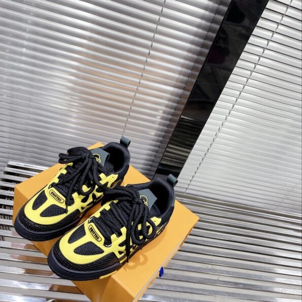 Louis Vuitton Women's Skate Sneakers Yellow For Women LV - Soul Replicas