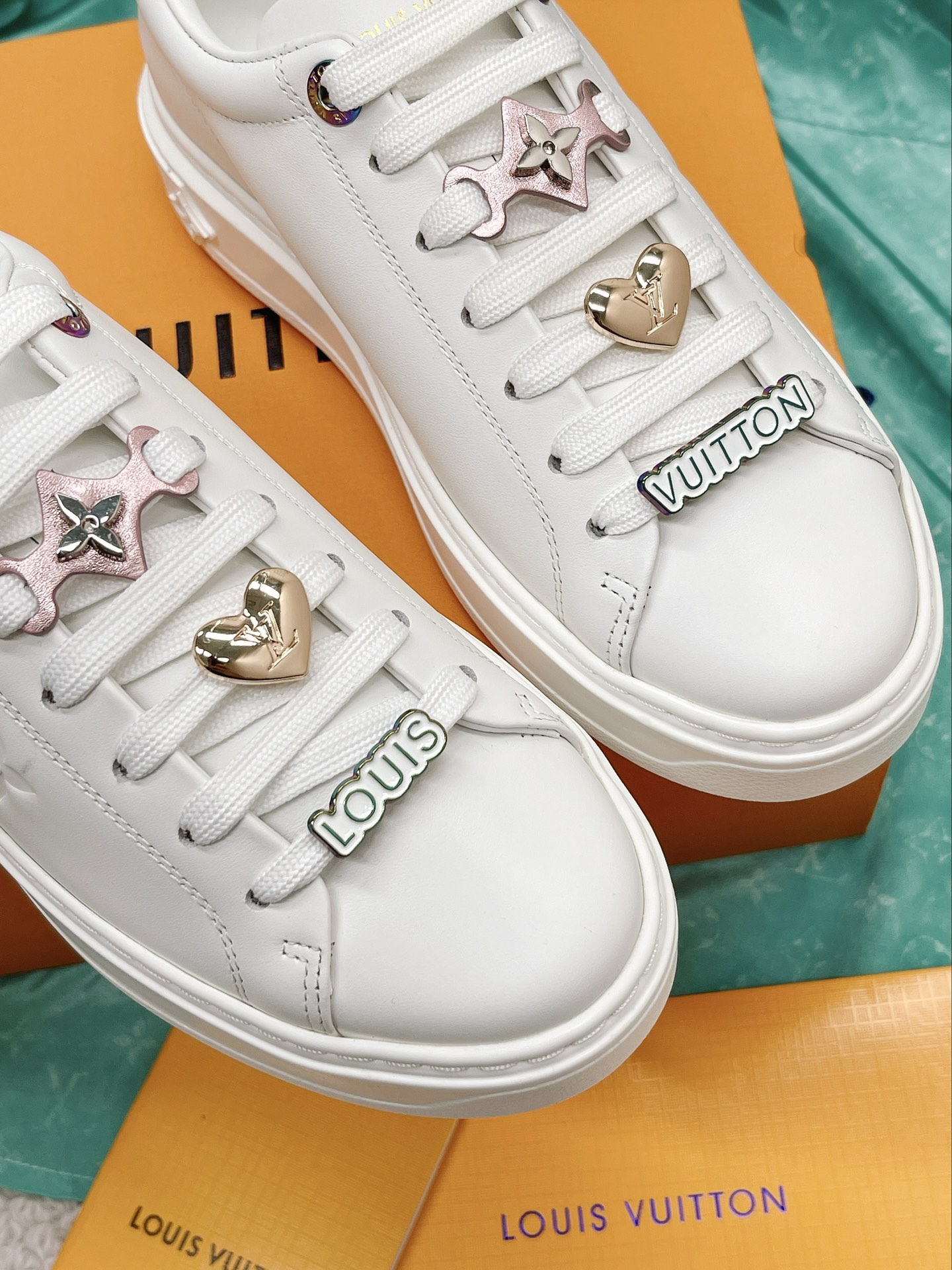 Louis Vuitton Women's Time Out Sneaker Pink For Women LV 1AADNC - Soul Replicas