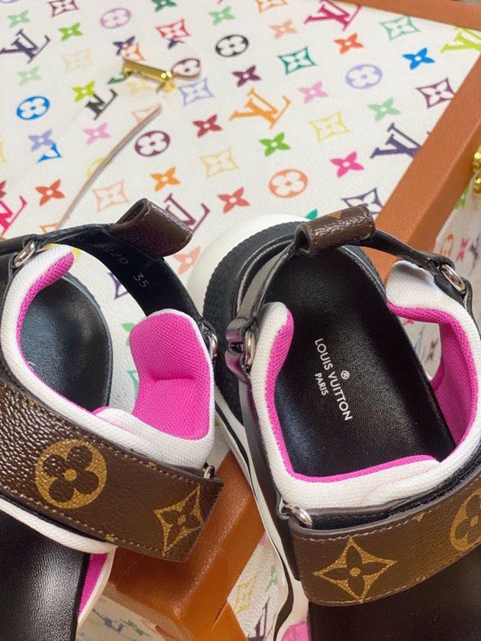 Louis Vuitton LV Archlight Flat Sandal Satin Pink For Women LV - Soul Replicas