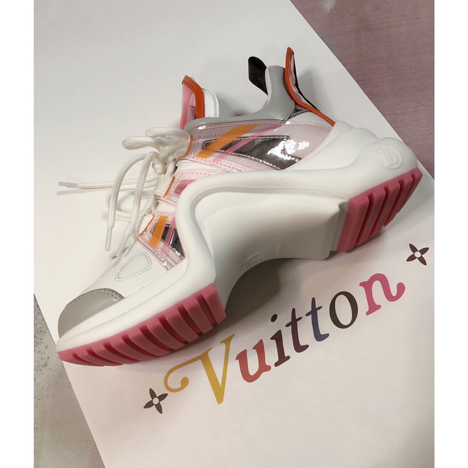 Louis Vuitton Women's LV Archlight Sneaker Light Pink For Women LV - Soul Replicas