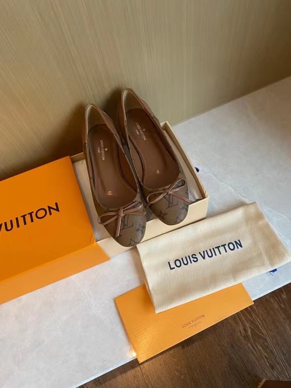 Louis Vuitton Women's Joy Ballerina Brown For Women LV - Soul Replicas