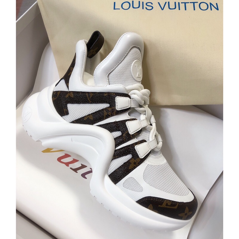 Louis Vuitton Women's LV Archlight Sneaker White For Women LV 1A43KV - Soul Replicas