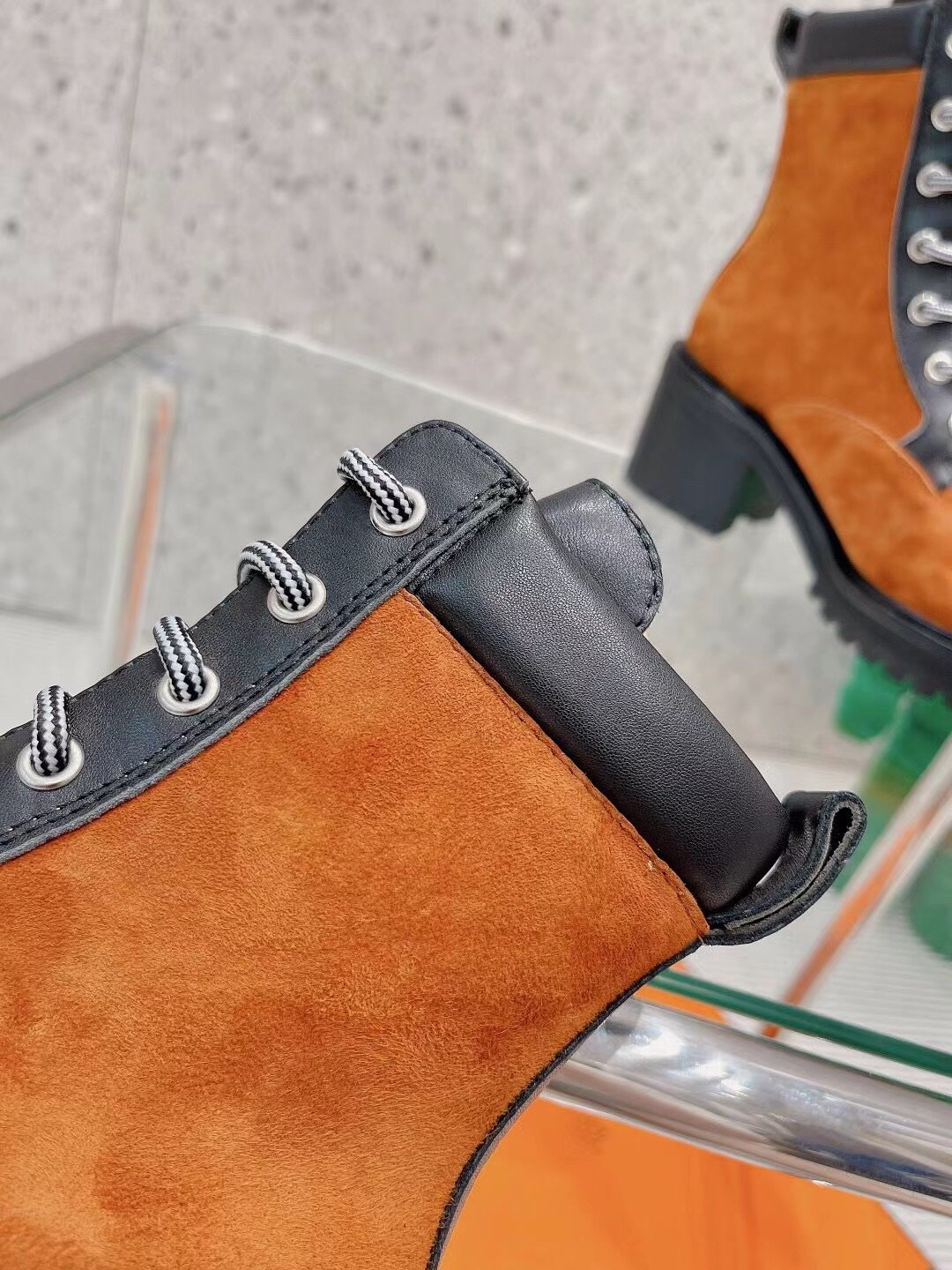 Hermes Bridge Ankle Boots Brown For Women H202130Z Y4385 - Soul Replicas