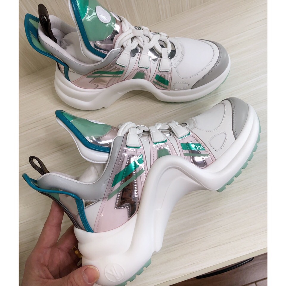 Louis Vuitton Women's LV Archlight Sneaker Green For Women LV - Soul Replicas