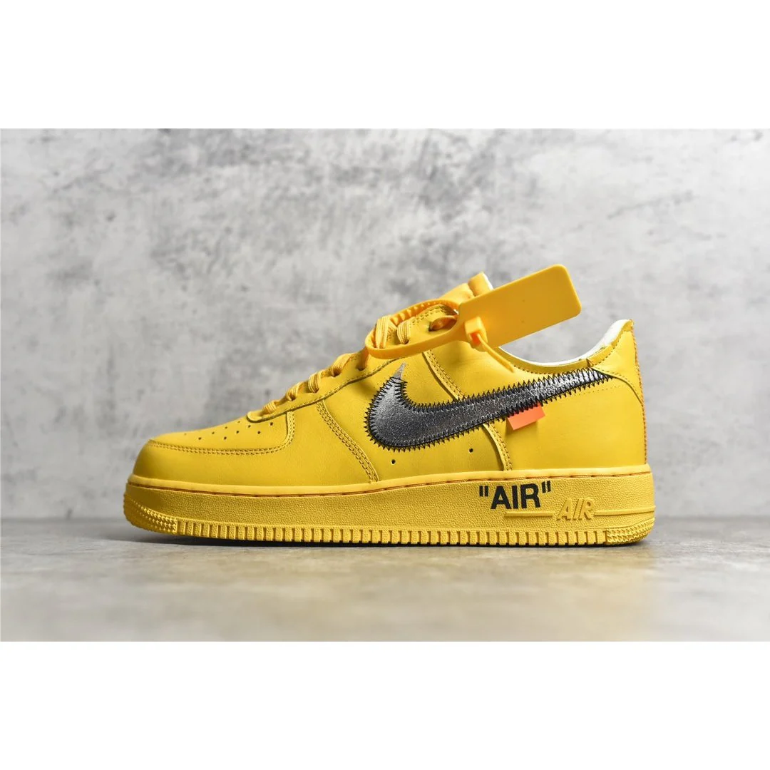 NIKE AIR FORCE 1 x OFF-WHITE ICA UNIVERSITY GOLD - Soul Replicas