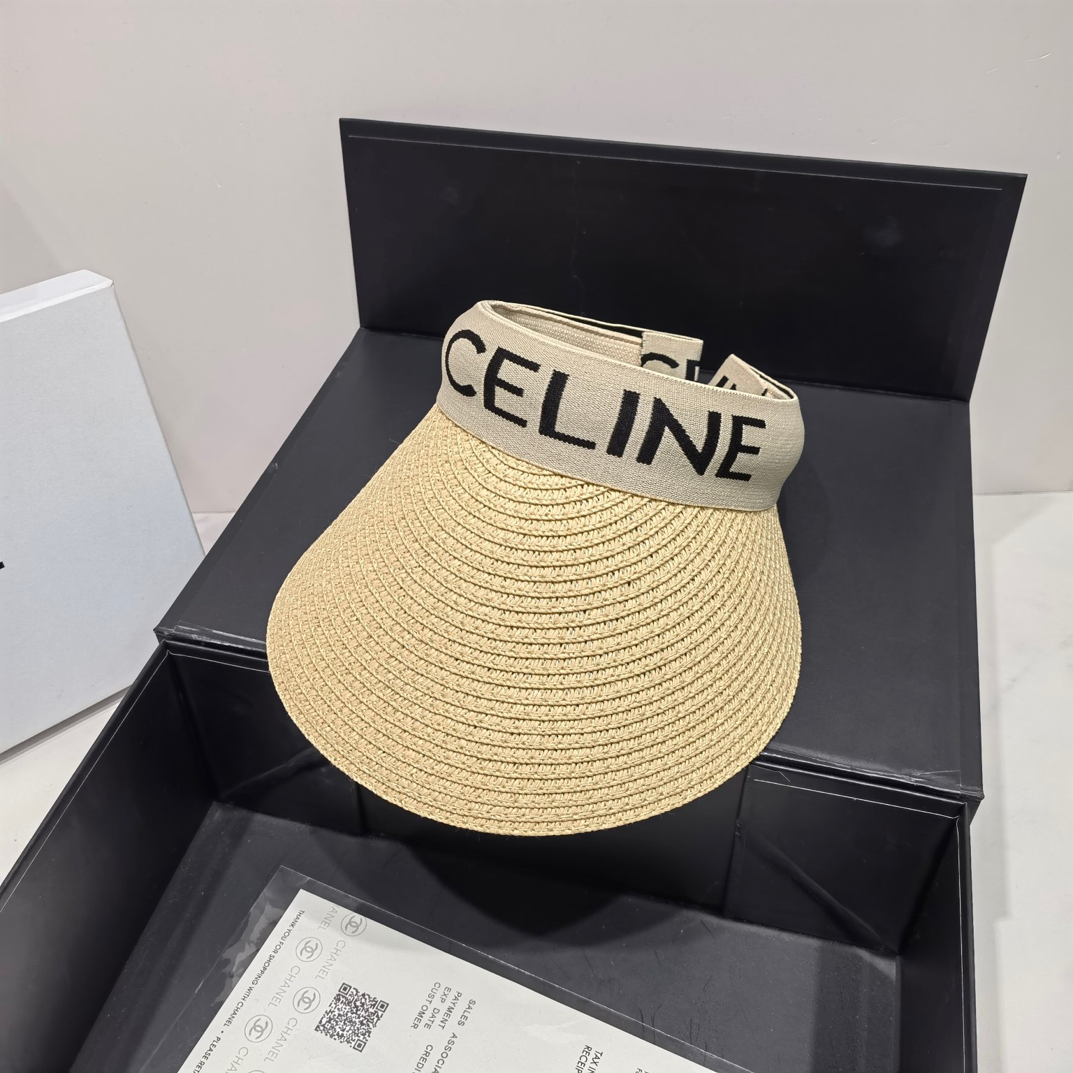 Celine Sedge Summer Hat Beige Celine Hat - Soul Replicas