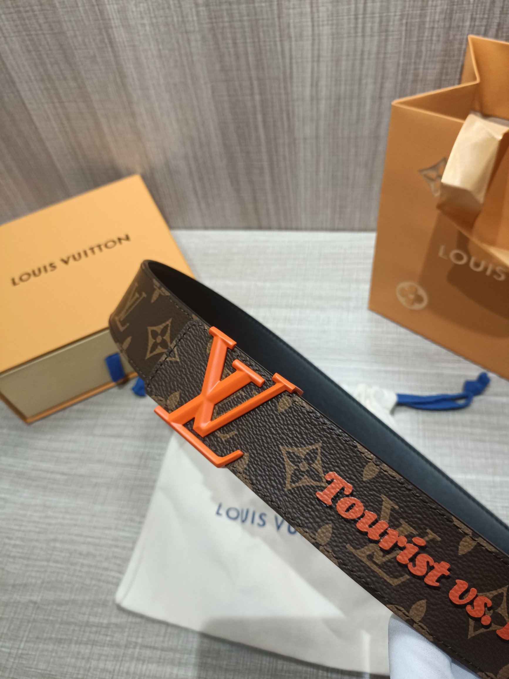 Louis Vuitton Iconic Reversible LV Belt Brown LV Women Belt - Soul Replicas