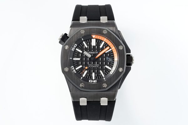Audemars Piguet Best Replica Watch Royal Oak Offshore Diver 15707CE Black Ceramic 42mm - Soul Replicas