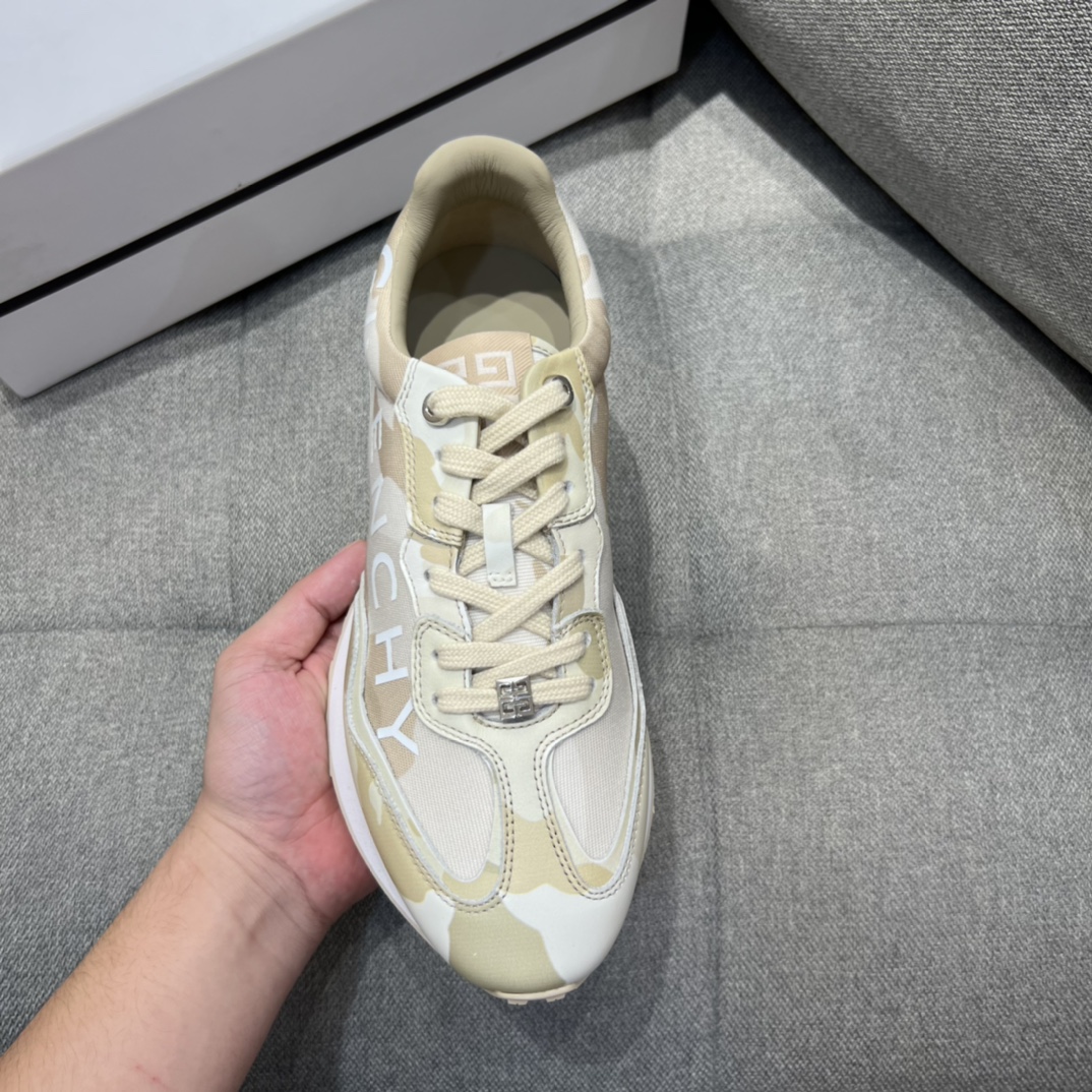 Givenchy GIV Runner Sneakers Yellow For Men GVC - Soul Replicas