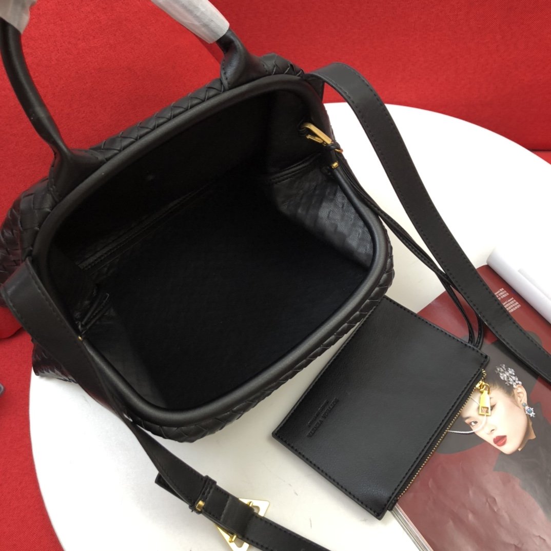 Bottega Veneta Handle Black. For Women. Women's Bags 13.4in/34cm 691185V01D18425 - Soul Replicas