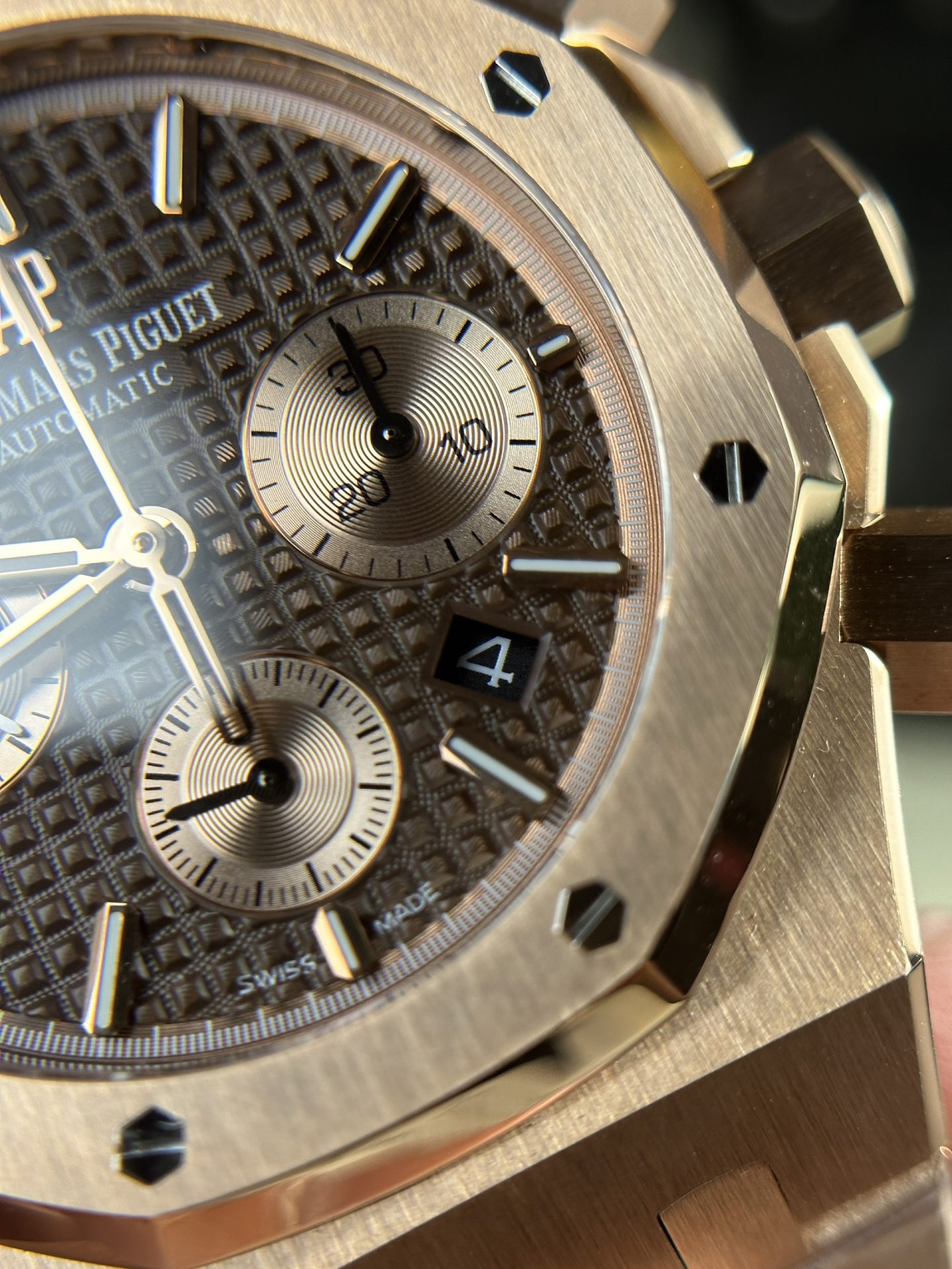 Audemars Piguet Replica Watch Royal Oak 26331OR Chocolate Dial IP Factory 41mm - Soul Replicas