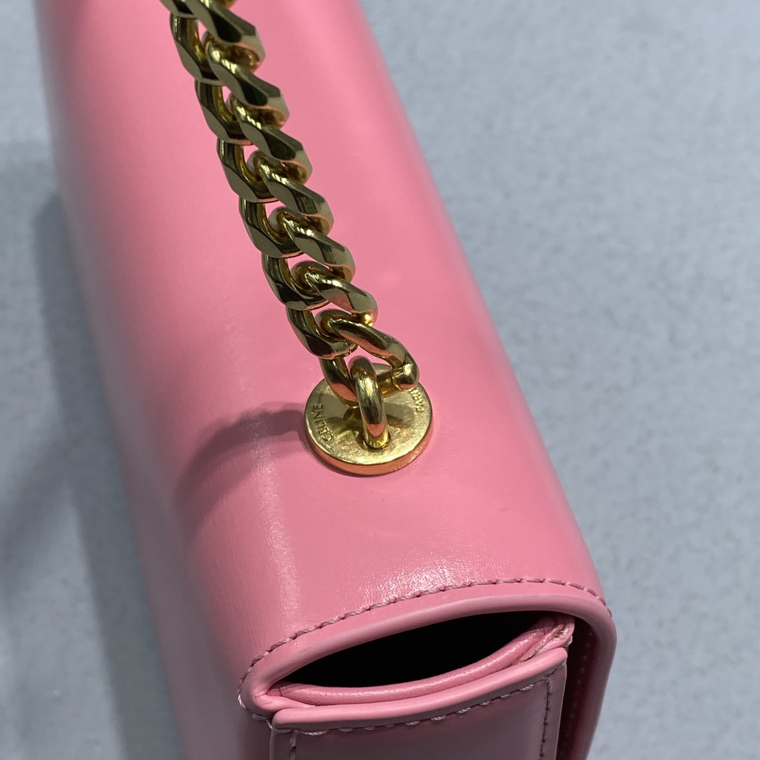 Celine Chain Shoulder Bag Triomphe PiNike For Women 8in/20.5cm - Soul Replicas