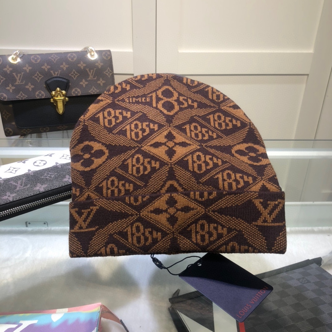 Louis Vuitton Beanie In Brown LV Headwear - Soul Replicas