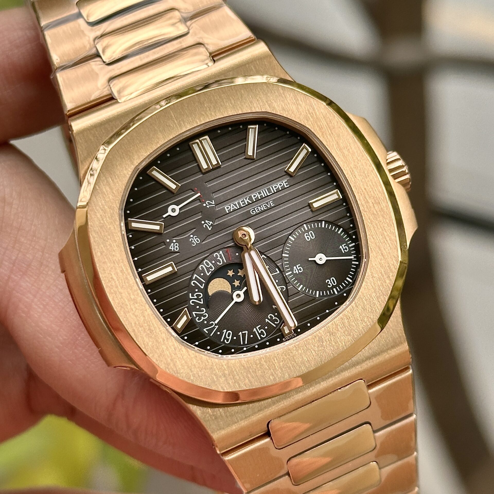 Patek Philippe Nautilus 5712 Full Function Replica Watch PPF Factory 40mm - Soul Replicas