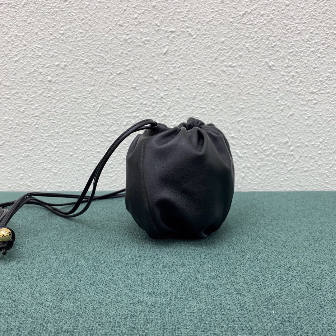 Bottega Veneta Mini Pouch Black. For Women. Women's Bags 7.8in/20cm - Soul Replicas