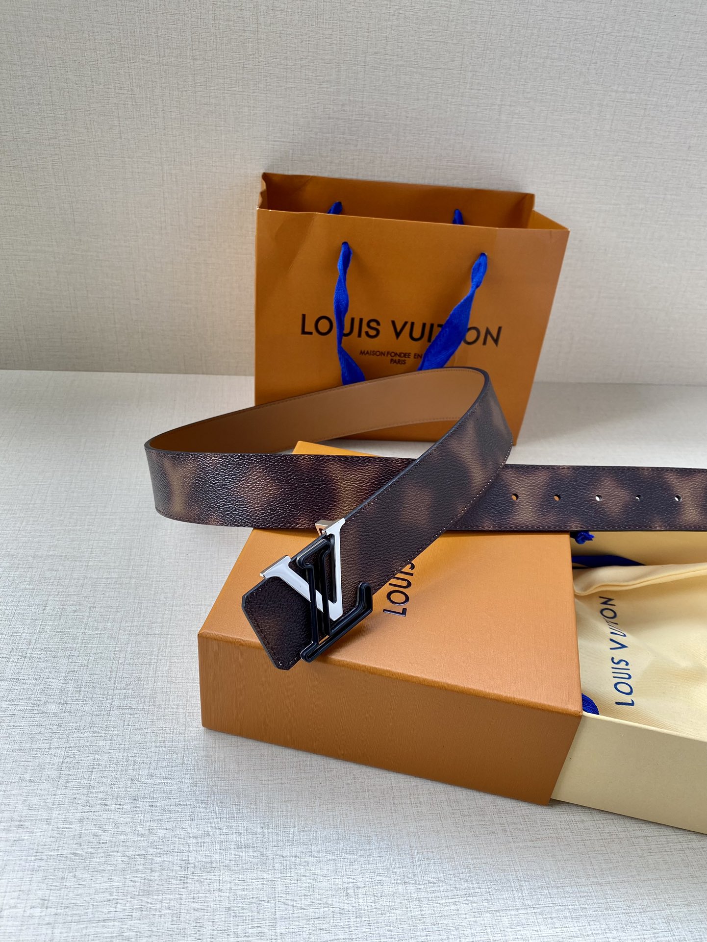 Louis Vuitton Iconic Reversible LV Belt Brown LV Women Belt - Soul Replicas