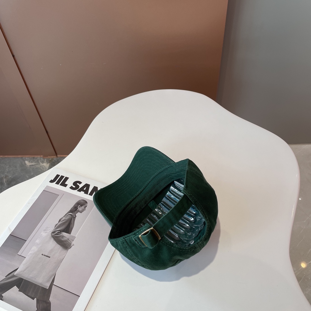 Balenciaga BB Sprayed Green Cap - Soul Replicas