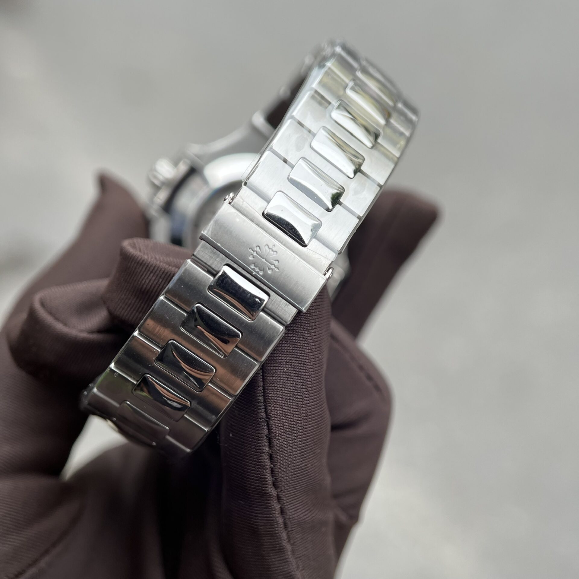 Patek Philippe 5726G Replica Watch Steel Strap Blue Dial 40.5mm - Soul Replicas