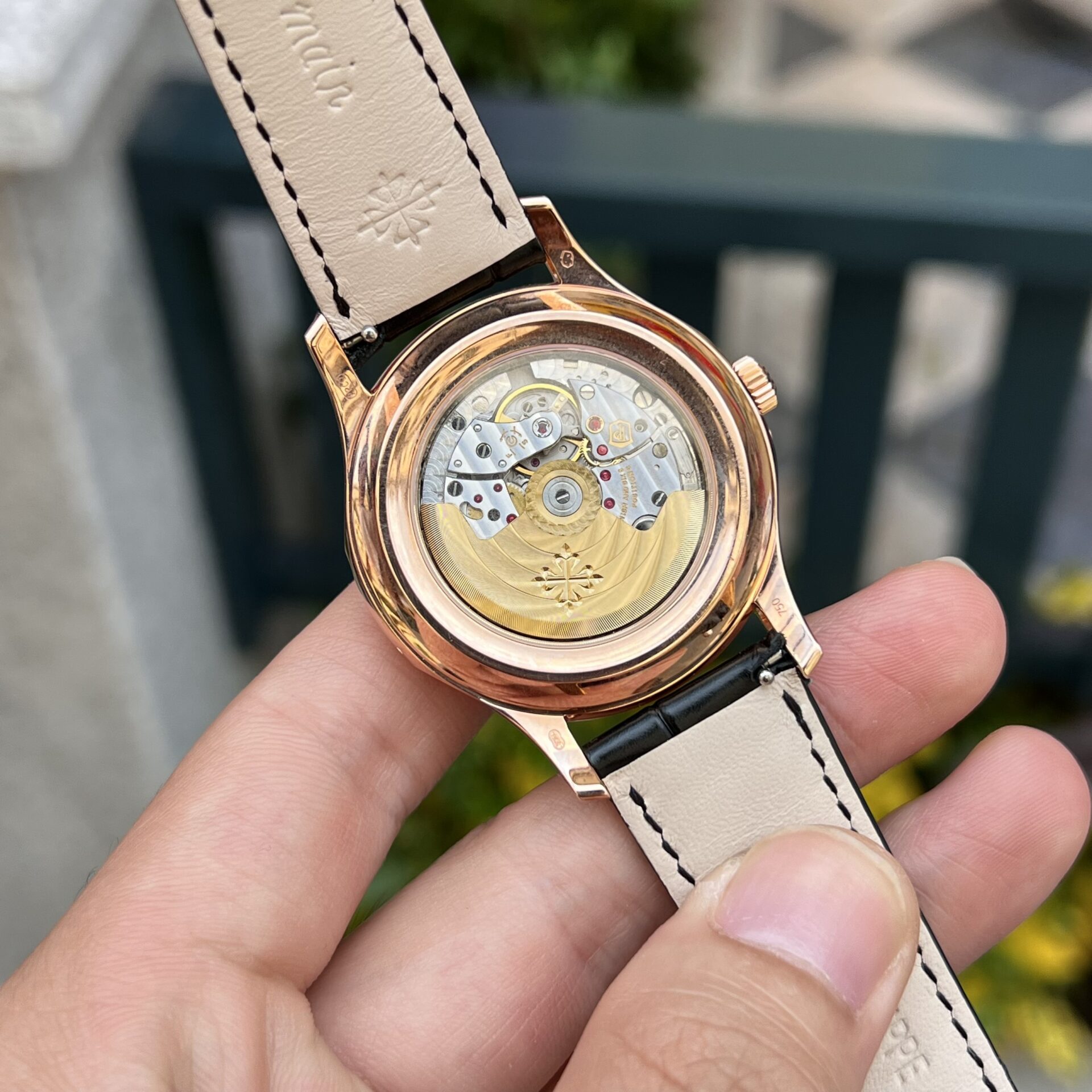 Patek Philippe 5205R 18K Rose Gold Wrapped Replica Watch 40mm - Soul Replicas