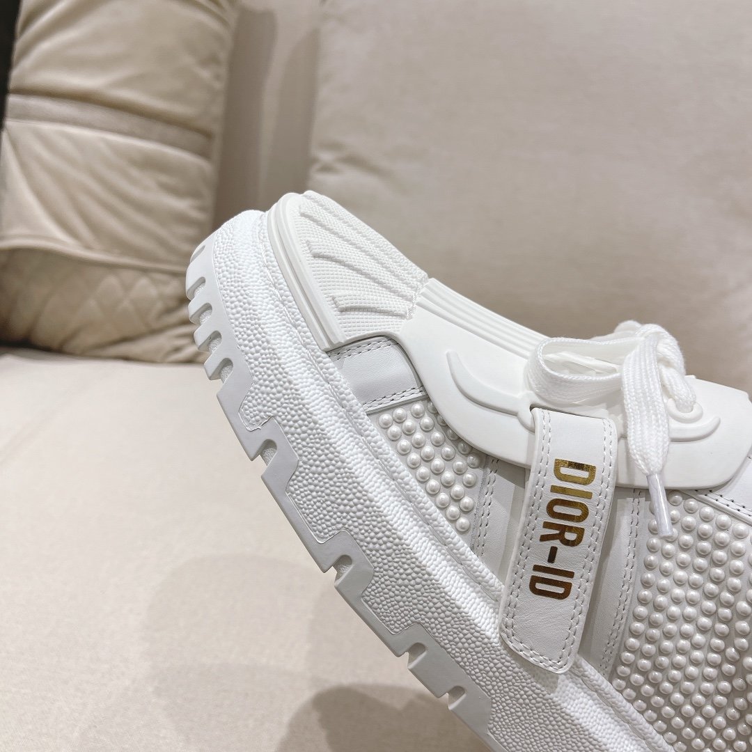 Christian Dior-ID Sneaker Rubber White For Women CD - Soul Replicas