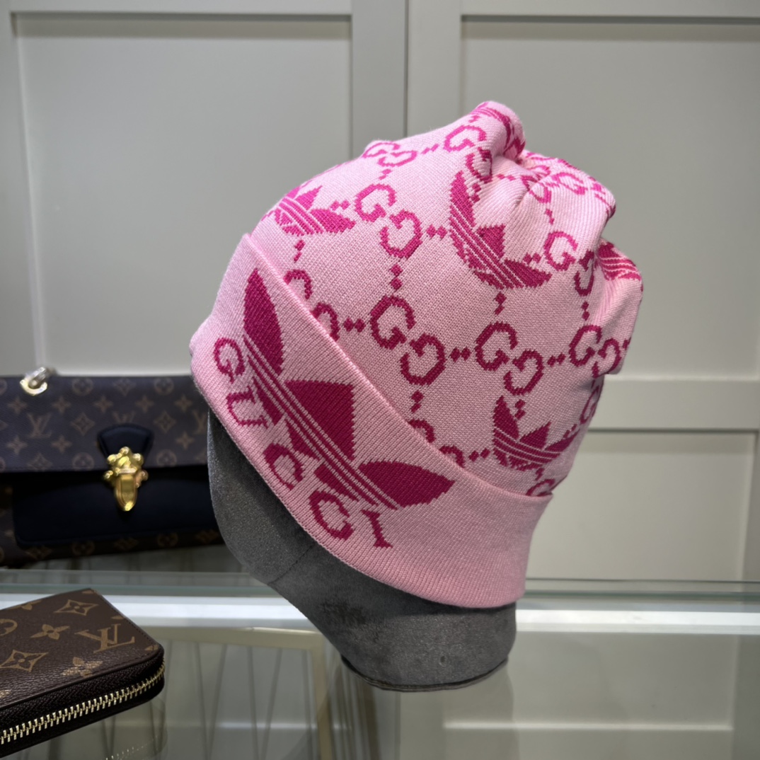 Gucci Beanie Cashmere In Pink - Soul Replicas