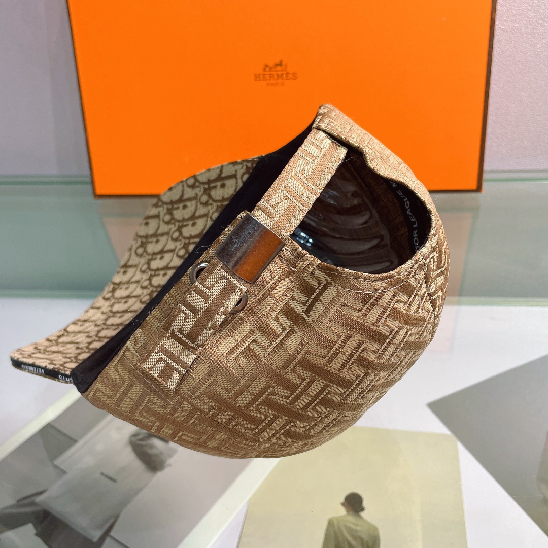 Hermes Davis H Primavera Cap Beige Hermes Cap - Soul Replicas
