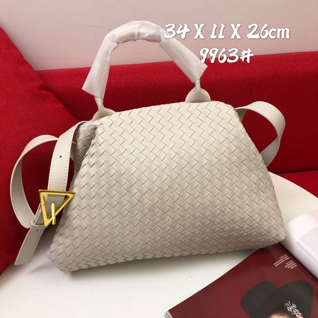 Bottega Veneta Handle White. For Women. Women's Bags 13.4in/34cm - Soul Replicas