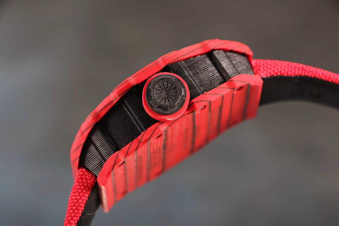 Richard Mille Best Replica Watch RM12-01 Tourbillon Carbon Red 40mm - Soul Replicas