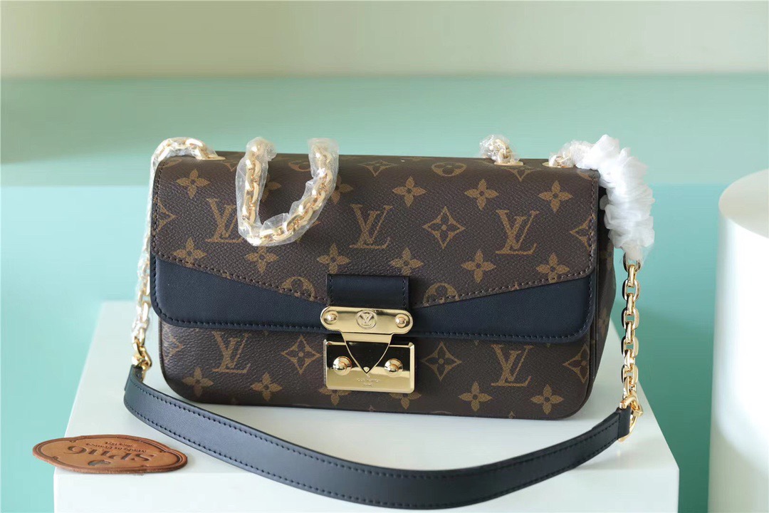 Louis Vuitton Marceau Monogram Canvas Black For Women. Women-s Handbags. Shoulder and Crossbody Bags 9.6in/24.5cm LV M46126 - Soul Replicas