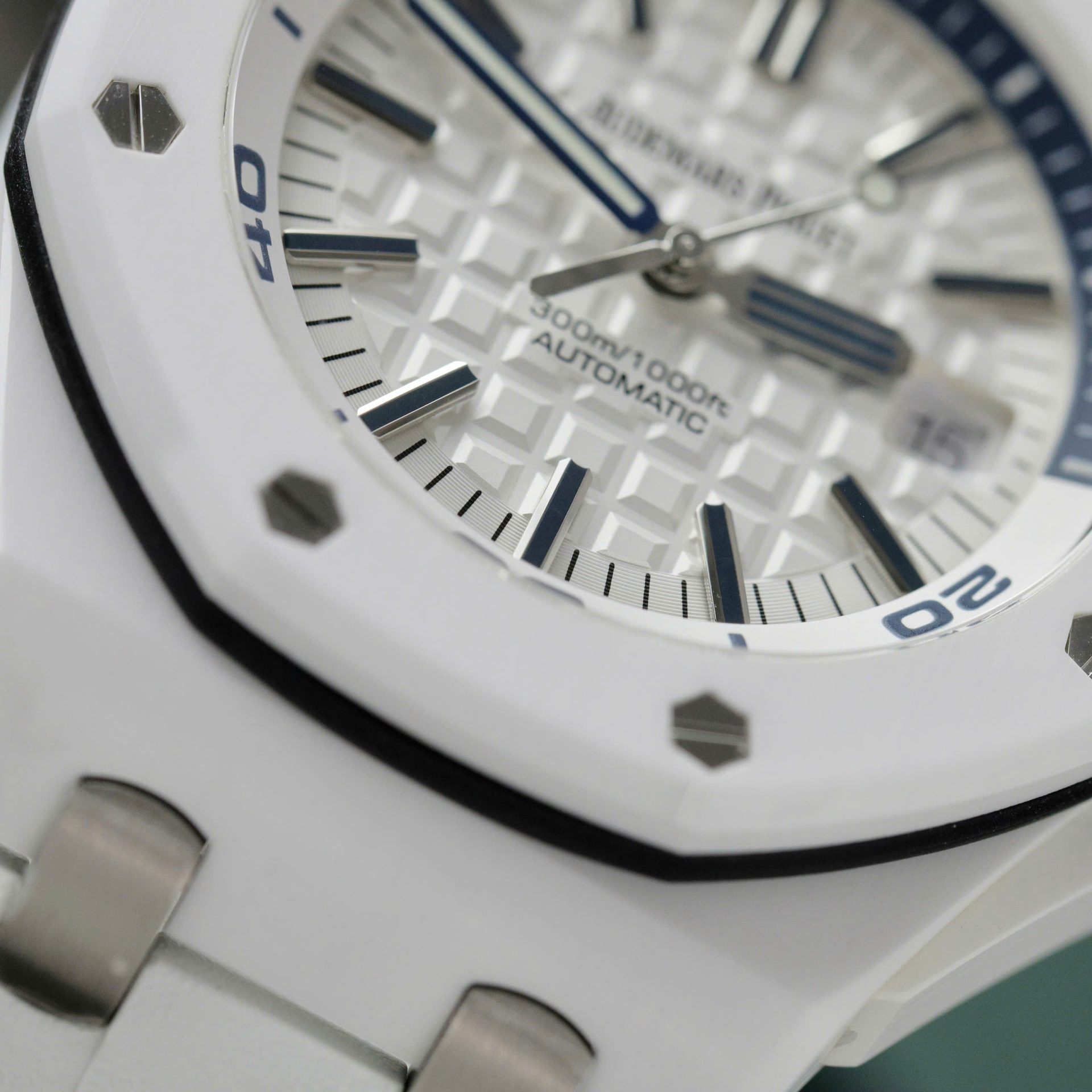 Audemars Piguet Royal Oak Offshore 15707CB White Ceramic Best Replica Watch APS Factory 42mm - Soul Replicas