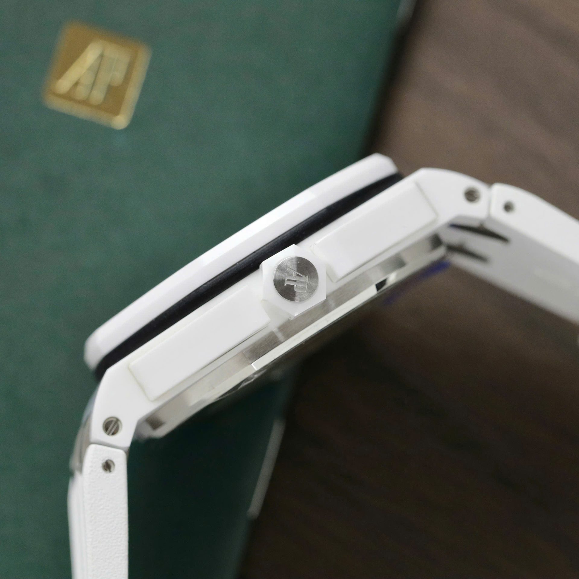 Audemars Piguet Royal Oak Offshore 15707CB White Ceramic Best Replica Watch APS Factory 42mm - Soul Replicas