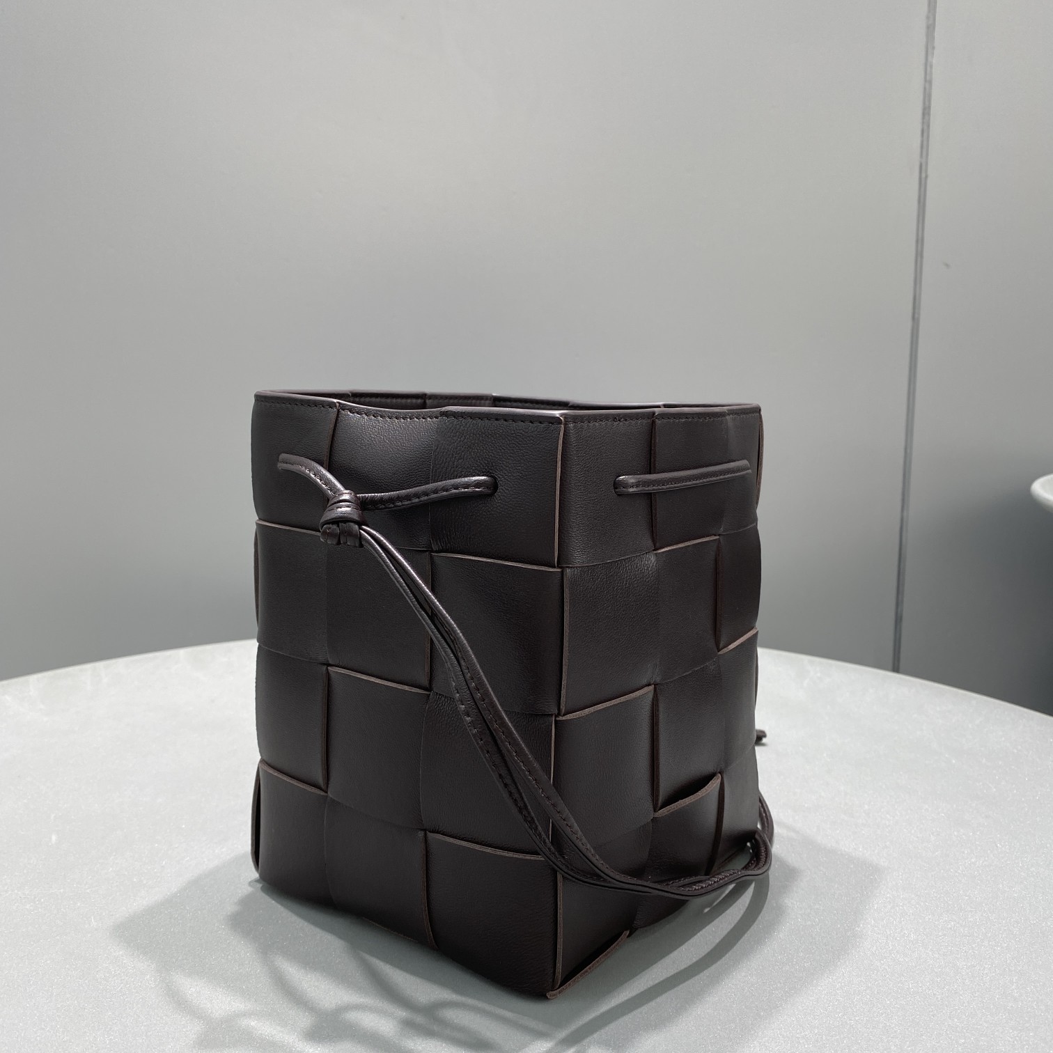 Bottega Veneta Mini Cassette Bucket Bag Purple. For Women. Women-s Bags 5.5in/14cm - Soul Replicas